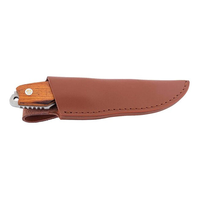 Herbertz Fahrtenme coltello da caccia in Cocobolo 9,3 cm, marrone, legno di Cocobolo