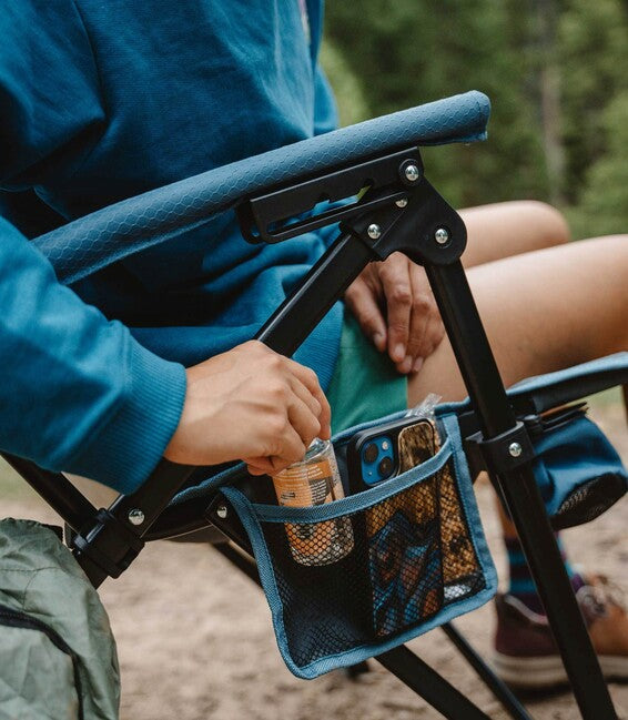 Klymit Switchback sedia da campeggio, blu