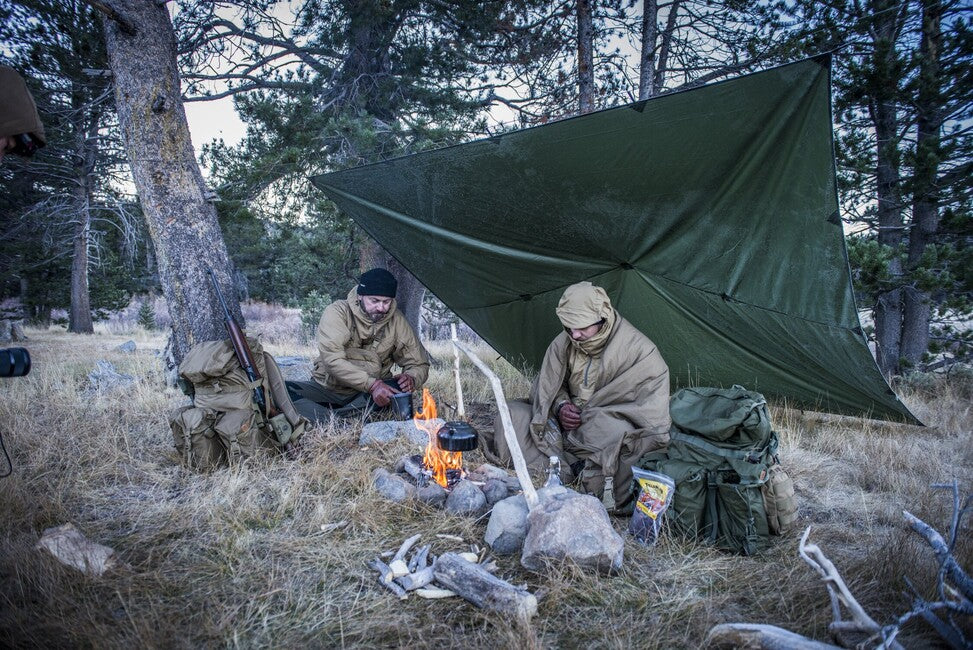 Helikon-Tex Shelter Cell - poliestere ripstop - us woodland
