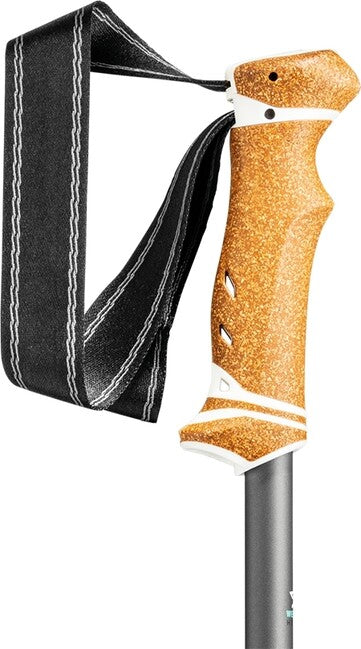 Leki Lhasa bastoncini da trekking 90 - 125 cm, grigio argento-antracite scuro-menta