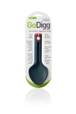 Humangear GoDigg Mini pala grigio, rosso