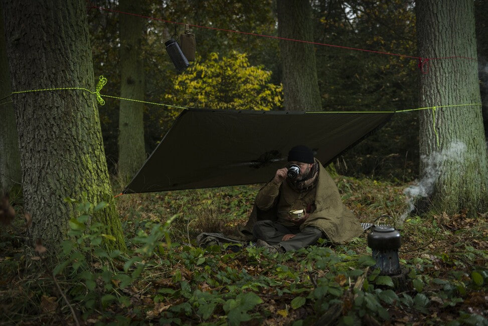 Helikon-Tex U.S. Modello poncho, verde taiga