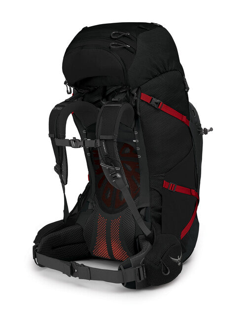 Osprey Aether Plus zaino da trekking 85, nero