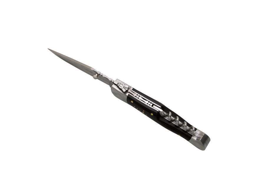 Laguiole DUB212 coltello cavatappi, con manico in stamina nera