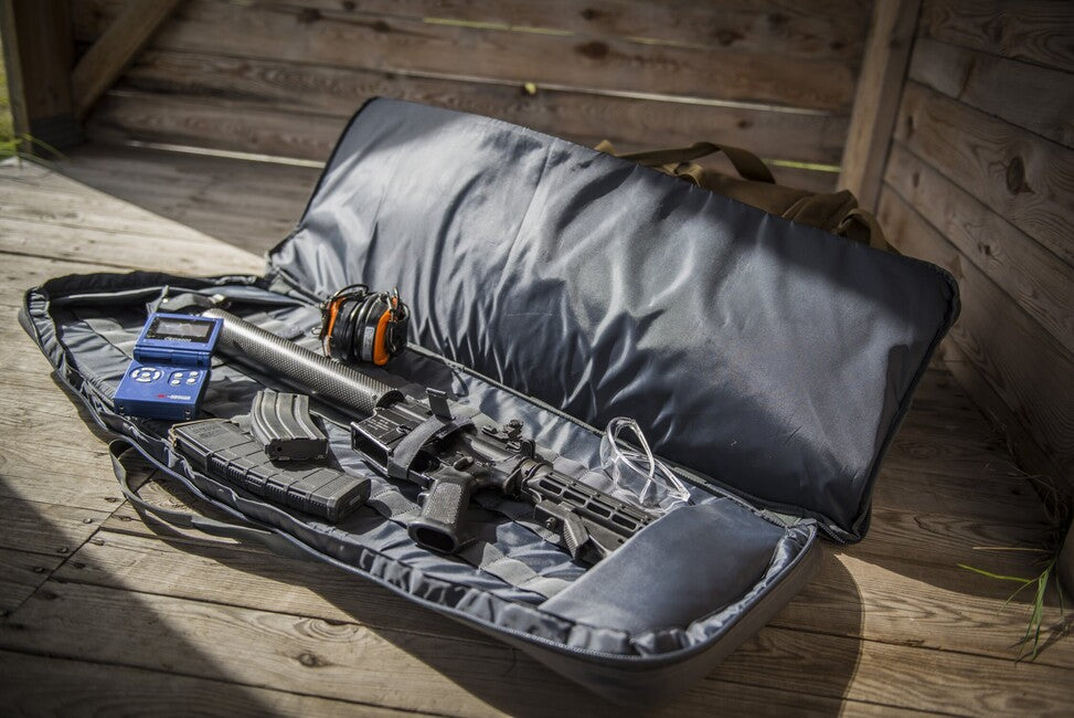 Helikon-Tex Double Upper Borsa per fucile 18 - Cordura, grigia ombra