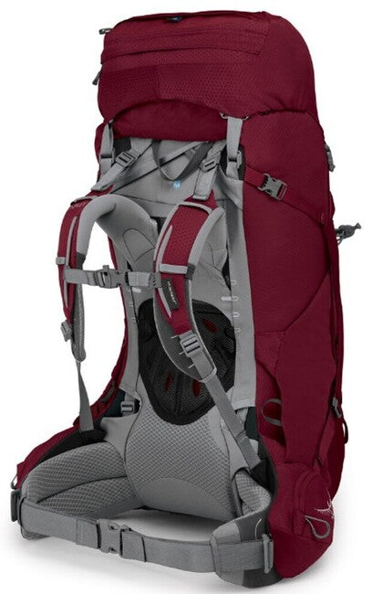 Osprey Ariel 65 II zaino da trekking, claret red