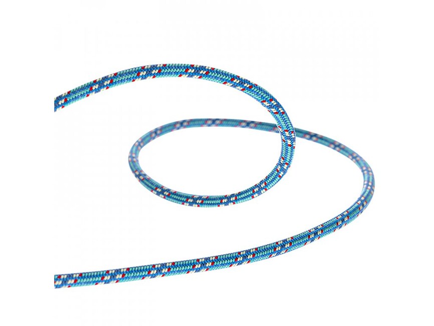 Beal Ice Line Unicore mezza corda 8.1 mm 2 × 50 m, smeraldo / arancione