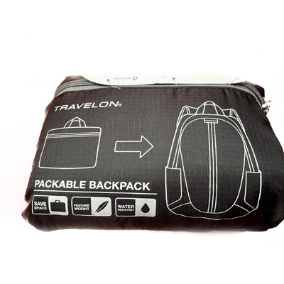 Travelon Packable daypack 18 L, nero