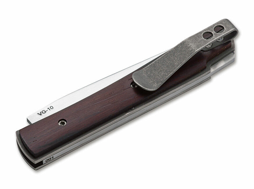 Böker Plus Urban Trapper Petite coltello tascabile 7 cm legno