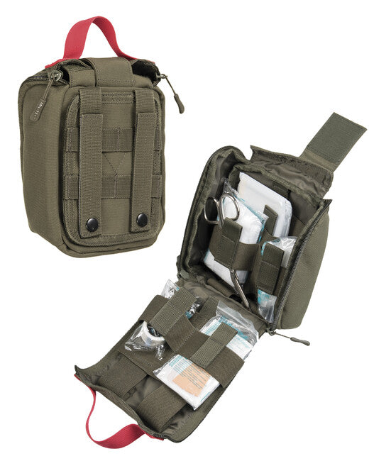 Mil-Tec kit di pronto soccorso ifak completo Laser Cut, verde