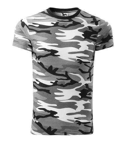 Malfini Camouflage maglietta corta, grigio, 160g/m2