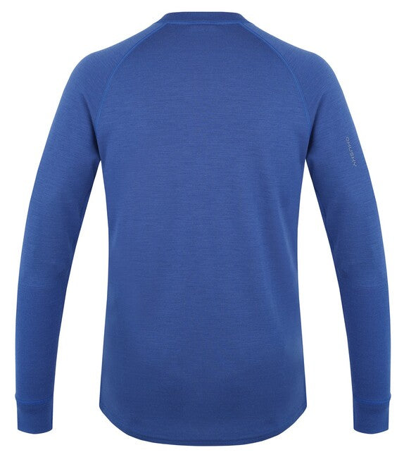 HUSKY Aron felpa in merino da uomo, blu