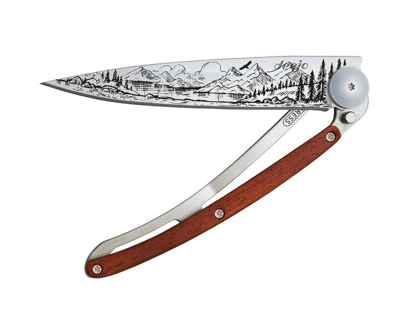 Deejo Tattoo Mountain coltello di chiusura