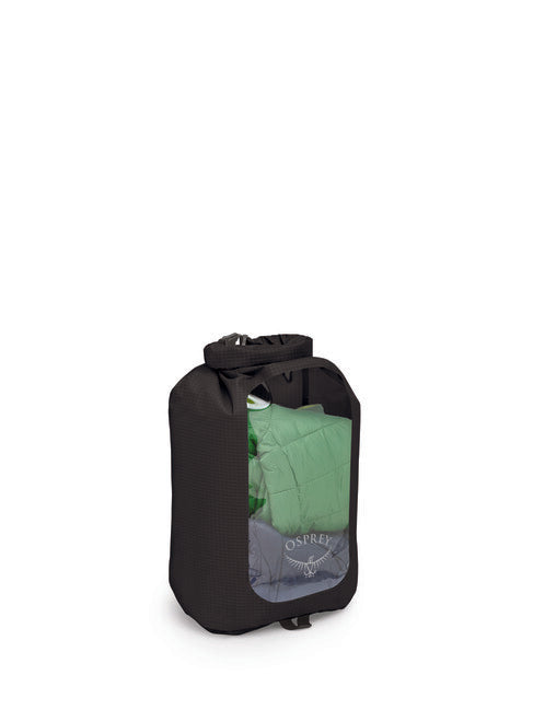 Osprey Dry Sack 12 con finestra, nero
