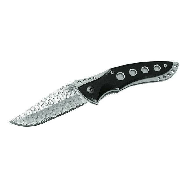 Herbertz 8 cm coltello, nero, alluminio