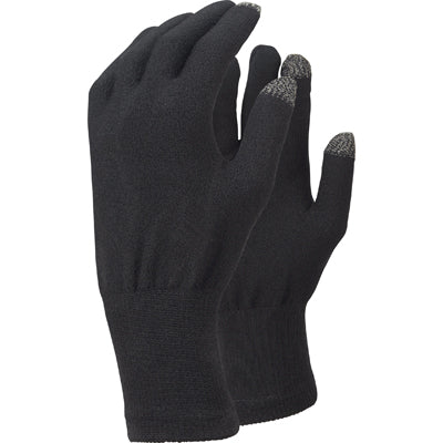 Trekmates Merino Touch guanti, neri
