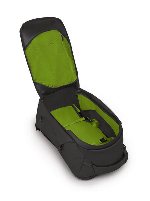 Osprey Farpoint 55 zaino da viaggio, grigio visione tunnel