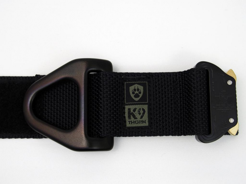 K9 Thorn Alpha collare con fibbia cobra, nero