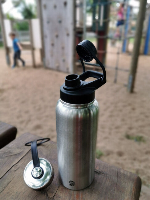 Origin Outdoors WM Deluxe bottiglia isolata in acciaio inox 1 L