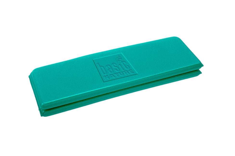 BasicNature Cuscino pieghevole per sedile, verde oceano
