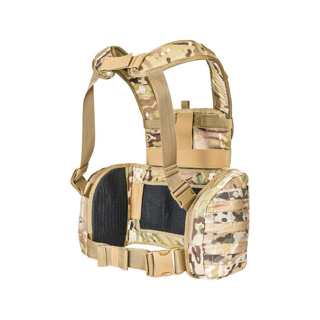 Tasmanian Tiger RIG MkII chest rig con tasche laterali, multicam