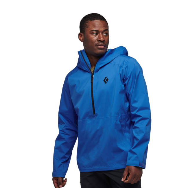 Black Diamond Stormline Stretch giacca a vento da uomo, blu drifter