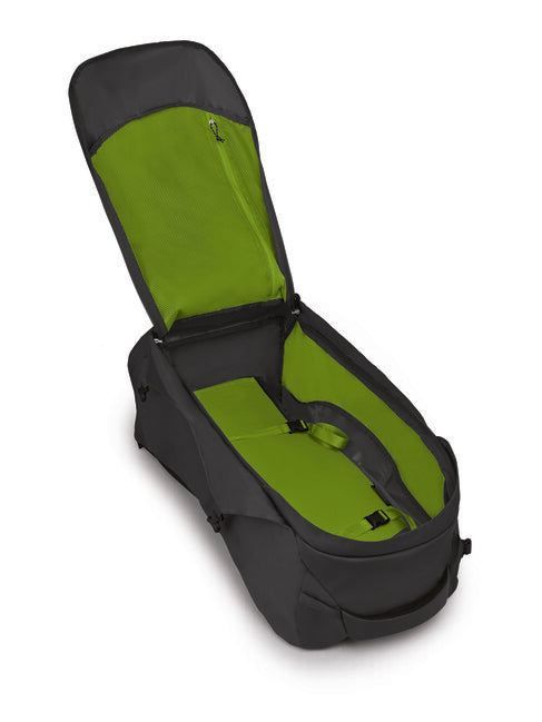 Osprey Farpoint 70 zaino da viaggio, grigio visione tunnel