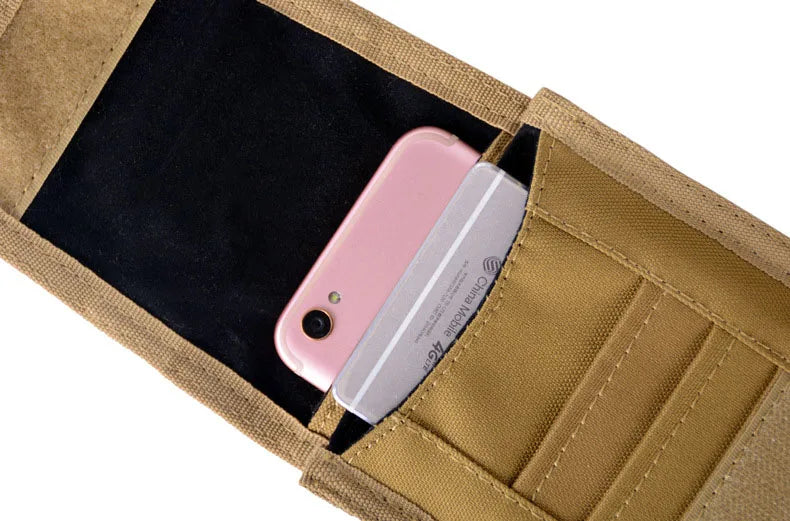 DRAGOWA Tactical Zulu custodia per smartphone, cachi