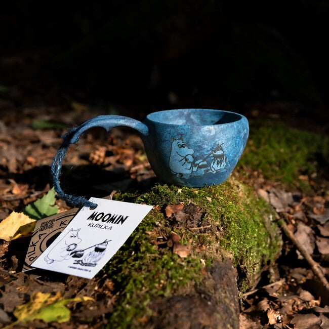 Kupilka 12 Moomintroll tazza da caffé per bambini, blu