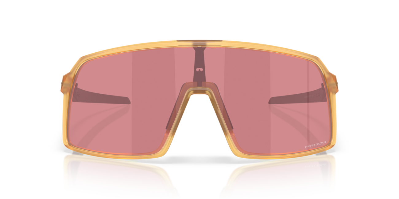 Oakley Sutro occhiali da sole con telaio Matte Trans Light Curry e con le diapositive Prizm Dark Golf , steel