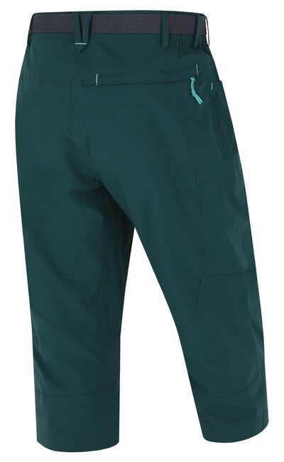 Husky Klery pantaloni 3/4, verde scuro