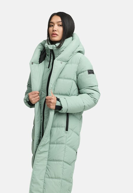 Navahoo Engelsfeder xiv giacca invernale da donna, smokey mint