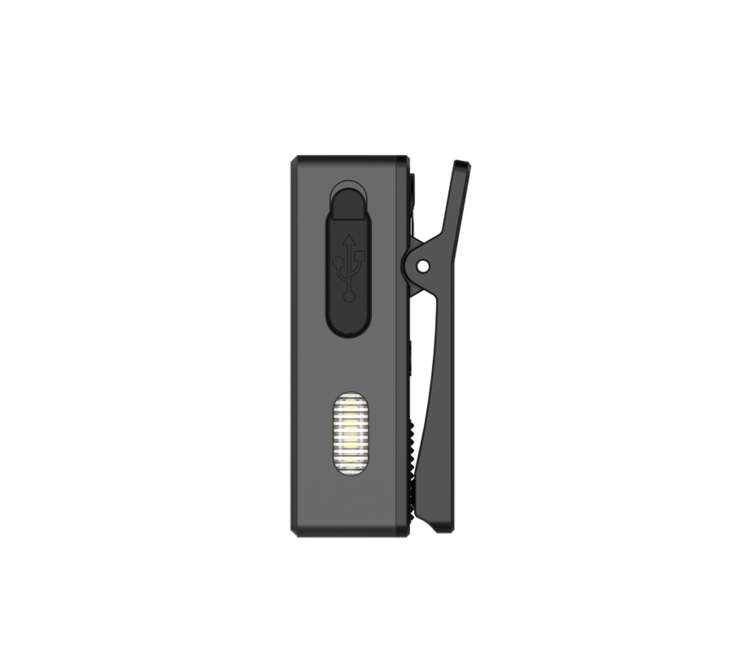Speras U1 torcia multifunzione edc con clip, nero