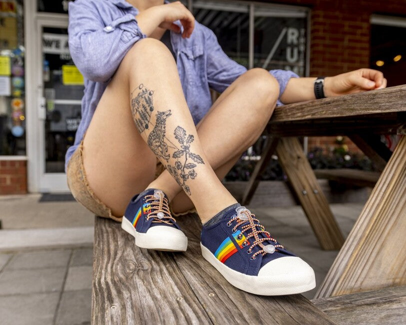 Lock Laces lacci per scarpe, arcobaleno