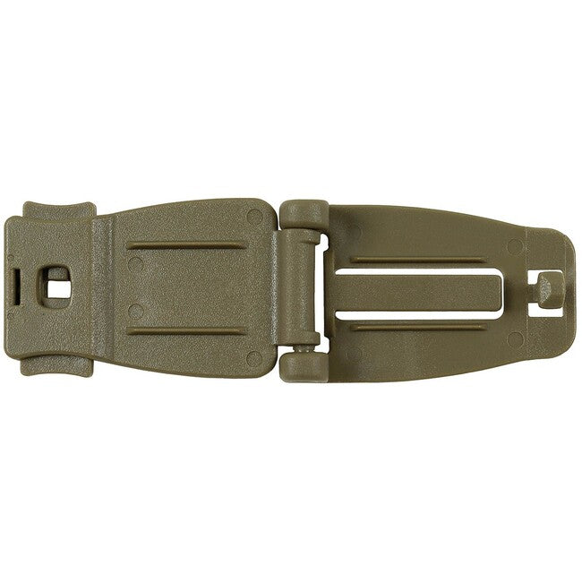 MFH Clip in plastica - adattatore MOLLE, tan coyote