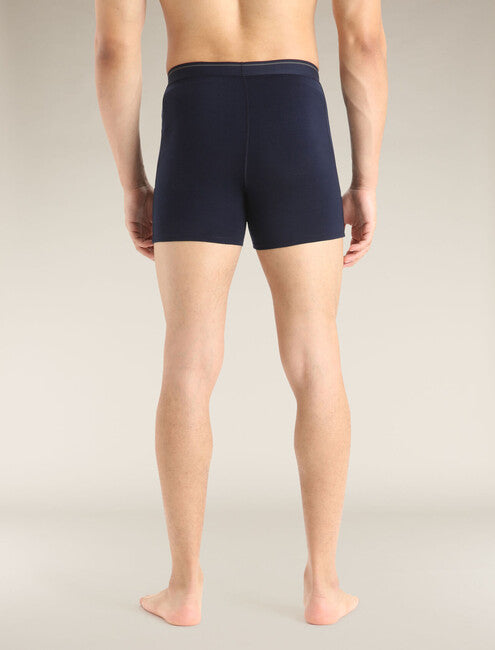 Icebreaker Anatomica boxer da uomo, blu scuro