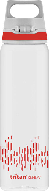 Sigg Total Clear One MyPlanet bottiglia 0,75l, rossa