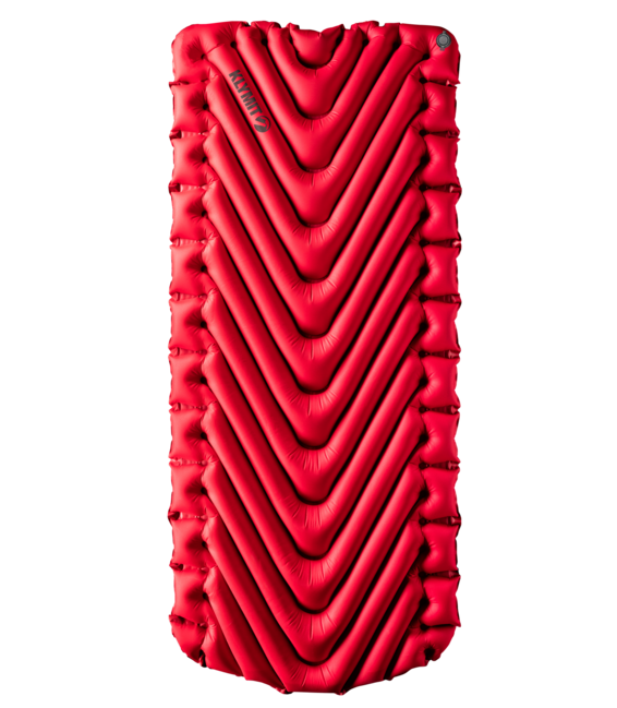 Klymit Static V Luxe materasso per auto, rosso