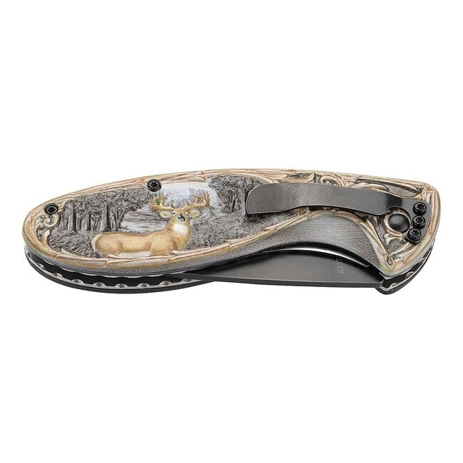 Herbertz Coltello a una mano 8,3 cm, cervo