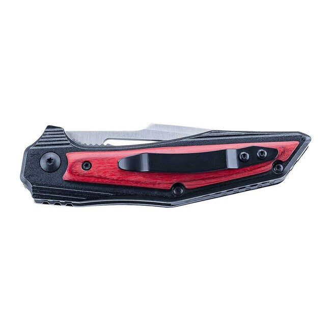 Herbertz Coltello a una mano 8 cm, rosso-nero