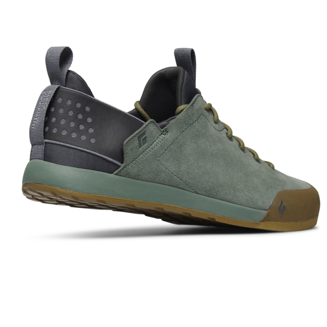 Black Diamond Session Scarpe in pelle scamosciata uomo, verde abete