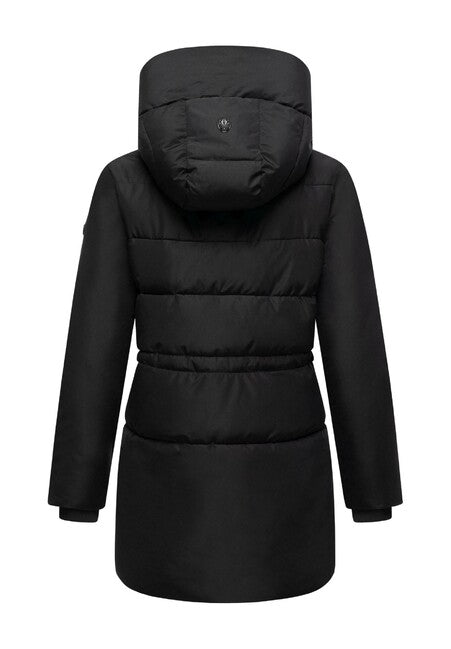 Marikoo Delilah16 giacca invernale da donna con cappuccio, nera