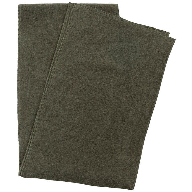 Fox Outdoor Sciarpa in pile, verde, circa 160 x 25 cm