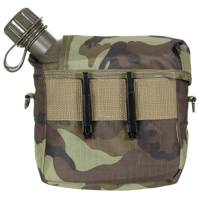 MFH Bottiglia da campo quadrata circa 2L M 95 CZ camo