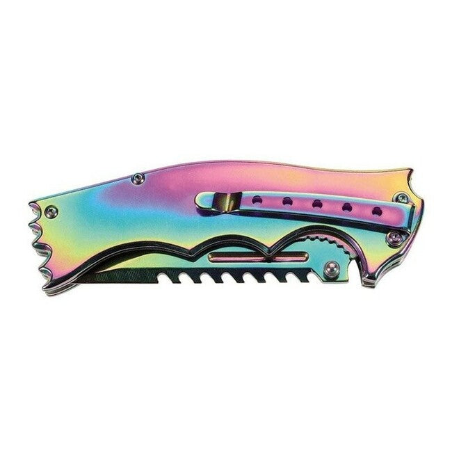 Herbertz 9,5 cm coltello cangiante titanio, perla