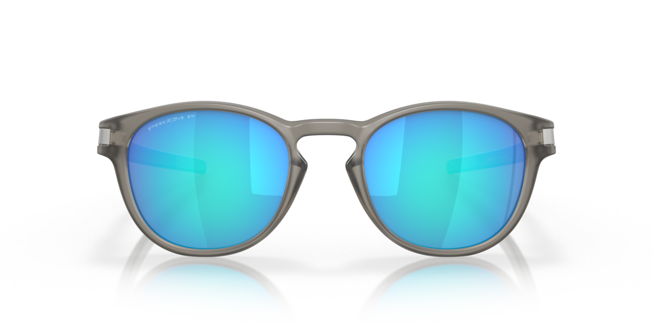 Oakley Latch occhiali da sole con telaio Matte Grey Ink e con le diapositive Prizm Sapphr Irid Polar 53