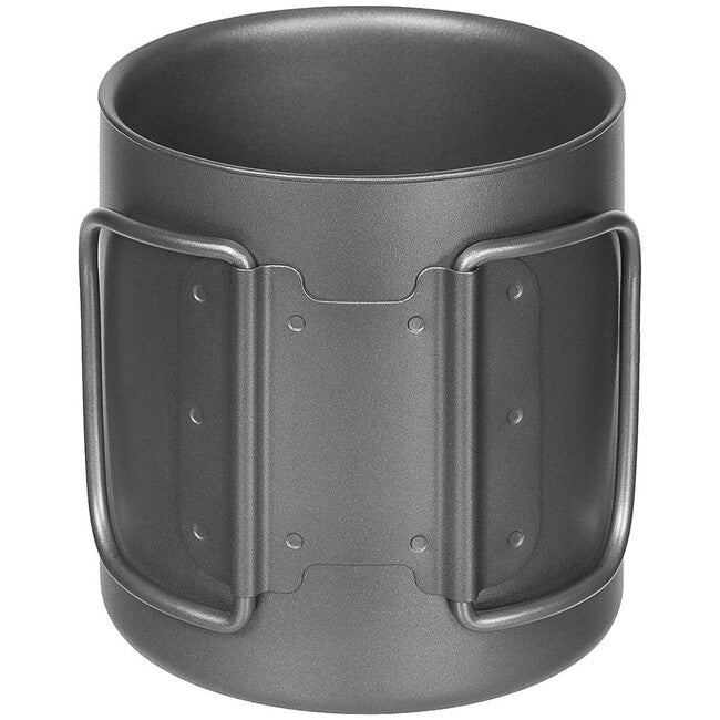 Fox Outdoor Cup a doppia parete, titanio, circa 300 ml