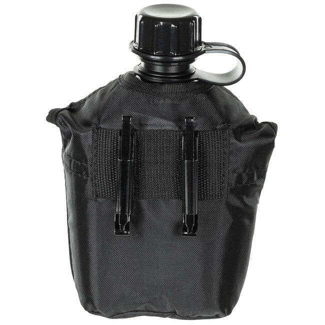 MFH Bottiglia da campo 1L, nera