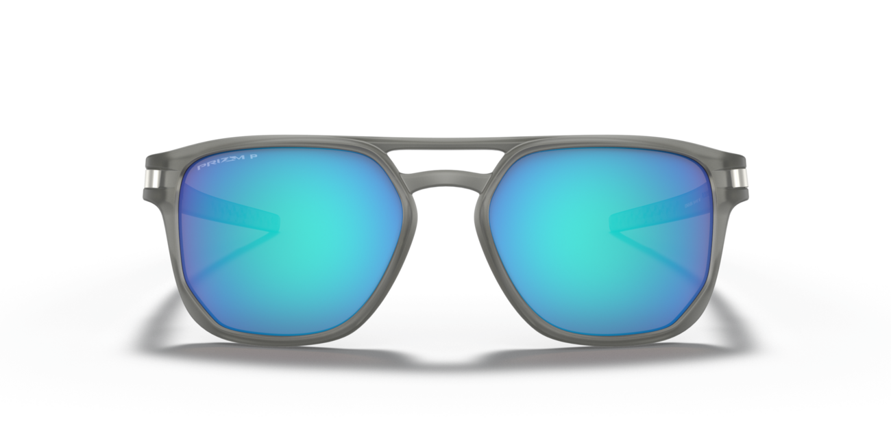 Oakley Latch Beta occhiali da sole con telaio Matte Grey Ink e con le diapositive Prizm Sapphr Irid Polar 54