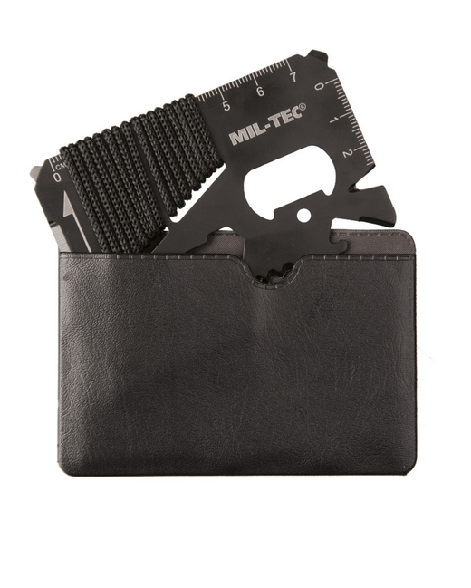 Mil-Tec carta di sopravvivenza con Paracord e custodia